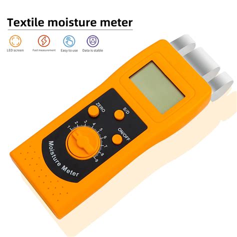 Textile Moisture Meter sourcing|moisture meter for garments.